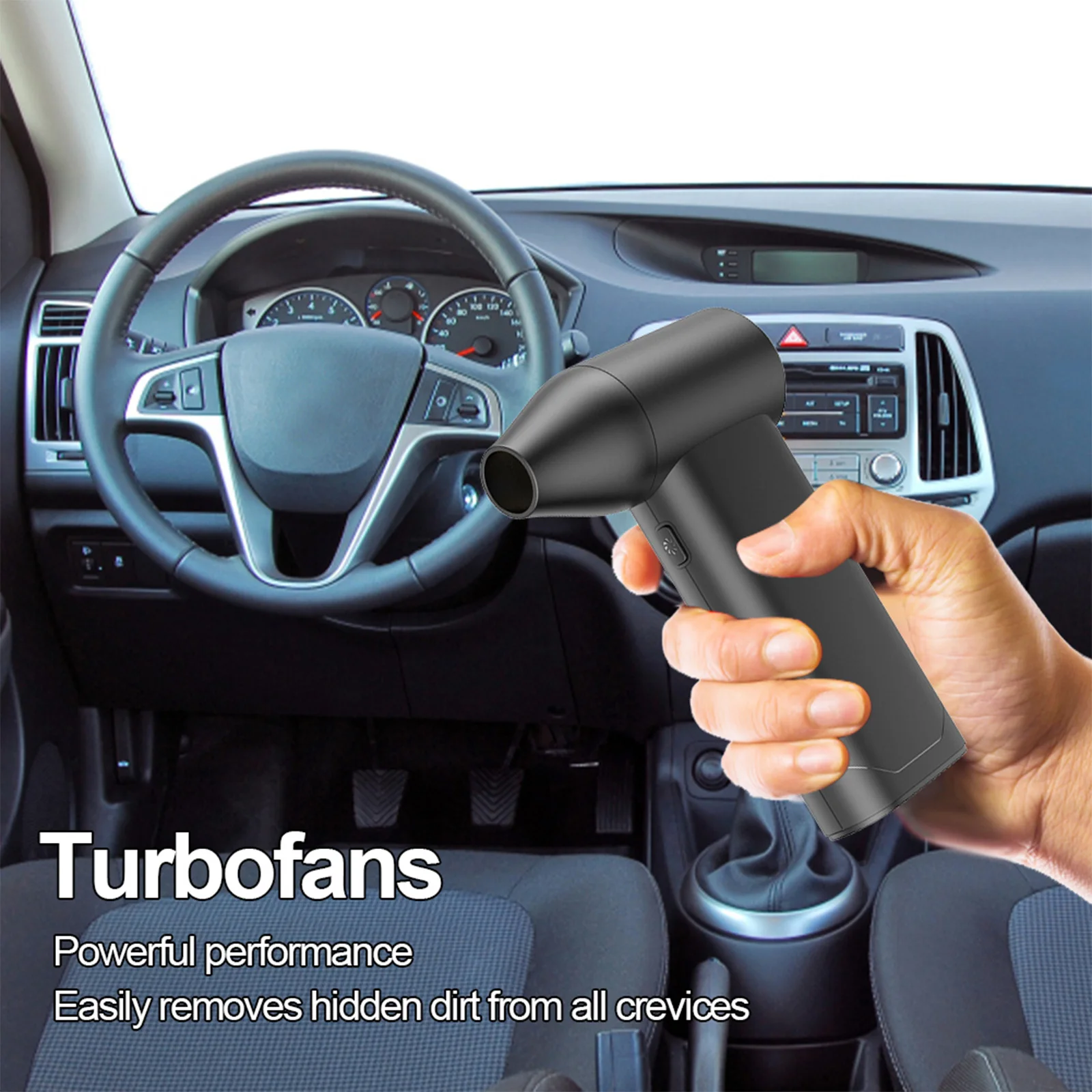 130000RPM Handheld Mini Turbo Fan Brushless Electric Air Blower 3 Gear Adjustable for Computer Keyboard Outdoor Home & Car Tool
130000RPM Handheld Mini Turbo Fan Brushless Electric Air Blower 3 Gear Adjustable for Computer Keyboard Outdoor Home & Car Tool