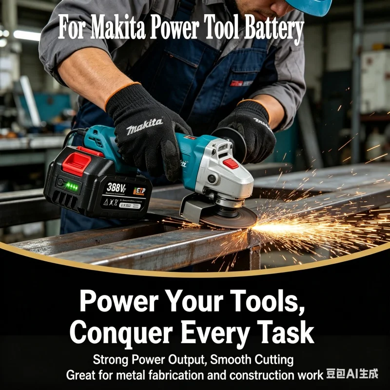 18V Rechargeable Lithium Cell universal compatible with Makita BL1830B BL1840B BL1850B BL1860 BL1815, long lasting power supply.
18V Rechargeable Lithium Cell universal compatible with Makita BL1830B BL1840B BL1850B BL1860 BL1815, long lasting power supply.