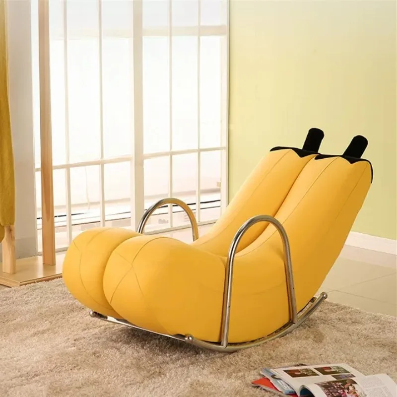 Creative Single Leather Seater Bean Bag Banana Lounge Chair Rocking Recliner Cute Bedroom Modern Small Apartment Sofa
Creative Single Leather Seater Bean Bag Banana Lounge Chair Rocking Recliner Cute Bedroom Modern Small Apartment Sofa