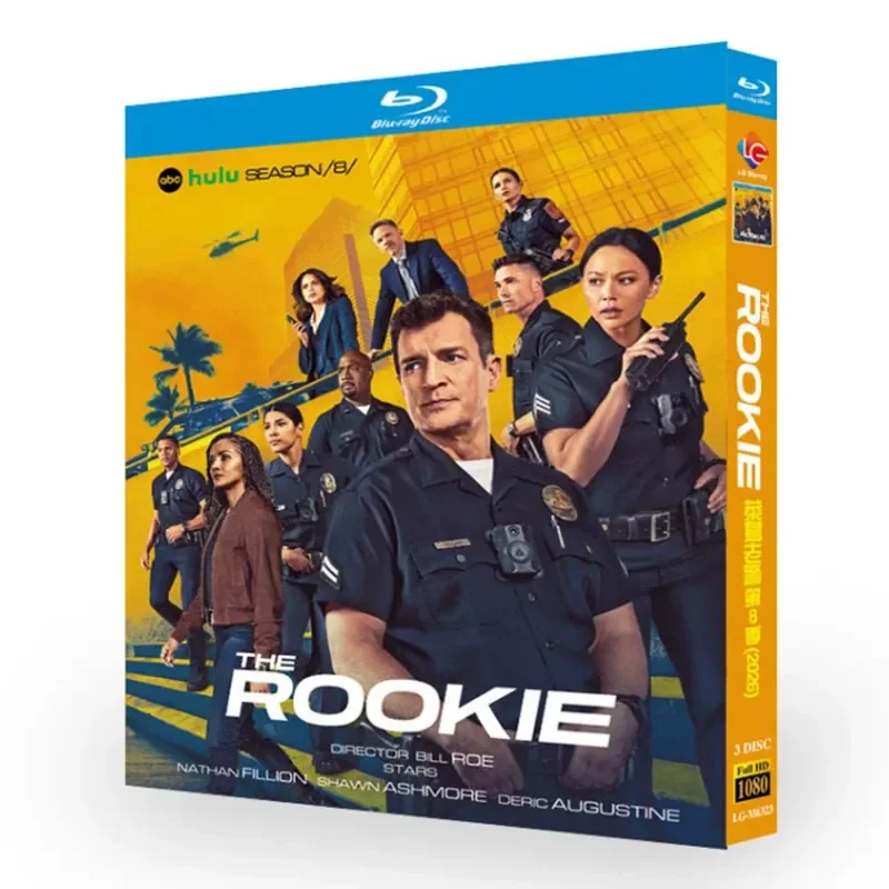 BD Blu-ray Disc Rookie Blue Season 8 American TV Series 1080p Box Set with Chinese and English Subtitles
BD Blu-ray Disc Rookie Blue Season 8 American TV Series 1080p Box Set with Chinese and English Subtitles