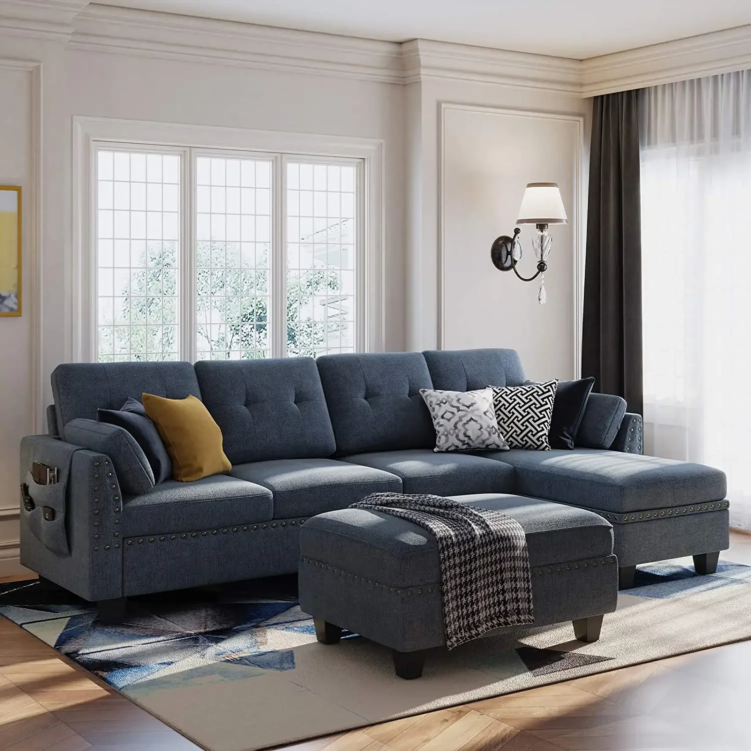 Modern Style Furniture Design Corner Fabric Living Room Sofa Set Furniture Sectional Sofa L Shaped Sofaas
Modern Style Furniture Design Corner Fabric Living Room Sofa Set Furniture Sectional Sofa L Shaped Sofaas