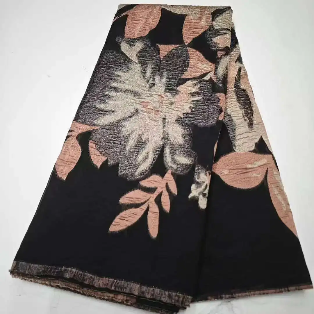 High Quality African Brocade Jacquard Fabric Damask French Net Tulle Mesh Gilding Lace Dress Material Brocard Tissu 5 Yard
High Quality African Brocade Jacquard Fabric Damask French Net Tulle Mesh Gilding Lace Dress Material Brocard Tissu 5 Yard
