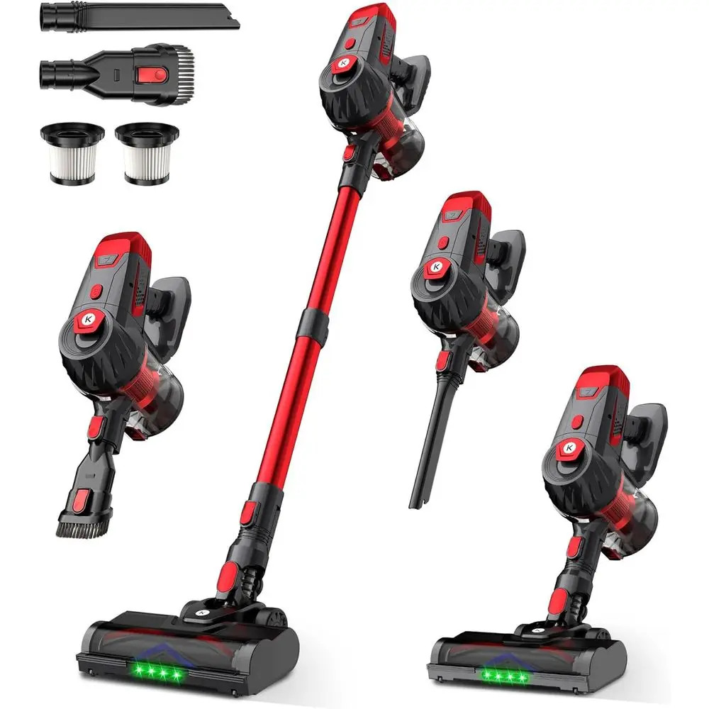 Беспроводной пылесос, 500 Вт, 45 кПа, 60 минут работы, вертикальный пылесос для дома, контейнер для пыли 1,5 л, HEPA-фильтр, щетка с защитой от спутывания для полов и ковров
Беспроводной пылесос, 500 Вт, 45 кПа, 60 минут работы, вертикальный пылесос для дома, контейнер для пыли 1,5 л, HEPA-фильтр, щетка с защитой от спутывания для полов и ковров