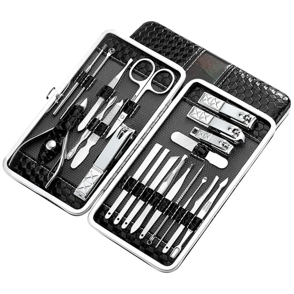 21 Pcs Nail Clippers Toe Finger Manicure Trimmer Pedicure Tools Cutter Metal Stainless Steel
21 Pcs Nail Clippers Toe Finger Manicure Trimmer Pedicure Tools Cutter Metal Stainless Steel