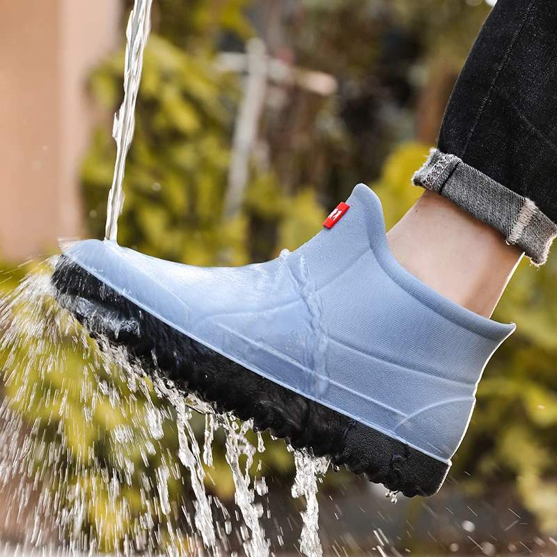 Men's casual rain shoes Four season new non-slip waterproof comfortable outdoor fishing water shoes fashion chef work rain boots
Men's casual rain shoes Four season new non-slip waterproof comfortable outdoor fishing water shoes fashion chef work rain boots