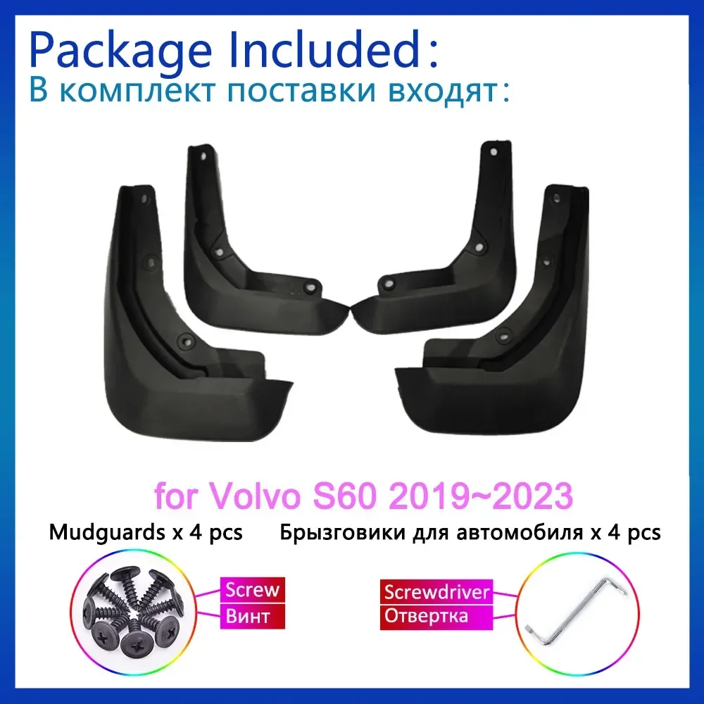 4x For Volvo S60 2019 2020 -21 2022 2023 Mud Flaps Mudguards Anti-splash Fender Grade Front Rear Wheels Car Styling Accessories
4x For Volvo S60 2019 2020 -21 2022 2023 Mud Flaps Mudguards Anti-splash Fender Grade Front Rear Wheels Car Styling Accessories