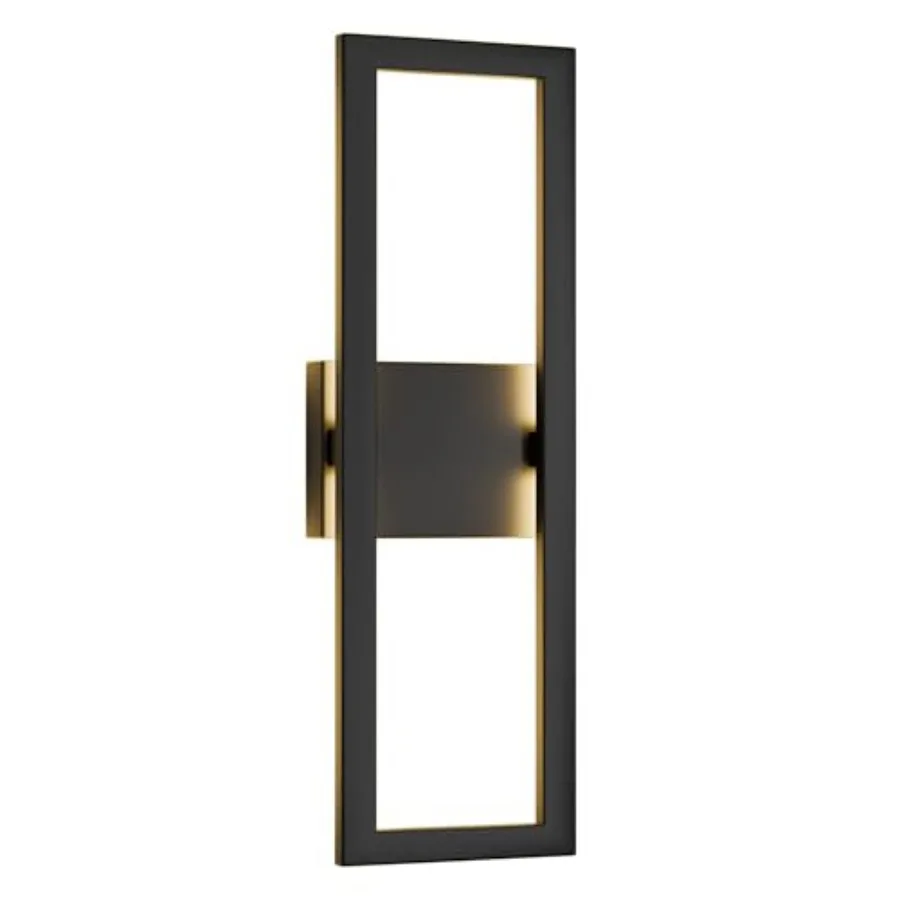 22" Modern Outdoor Wall Lights 3000K 1450LM Integrated LED Large Exterior Lighting Fixtures with Rectangle Frame Matte Black Li
22" Modern Outdoor Wall Lights 3000K 1450LM Integrated LED Large Exterior Lighting Fixtures with Rectangle Frame Matte Black Li