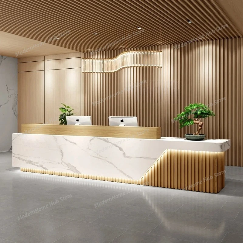 High-end Luxury Desks Service Commericial Adult Modern Business Industrial Design Desks Reception Shop Customer Bureau Furniture
High-end Luxury Desks Service Commericial Adult Modern Business Industrial Design Desks Reception Shop Customer Bureau Furniture