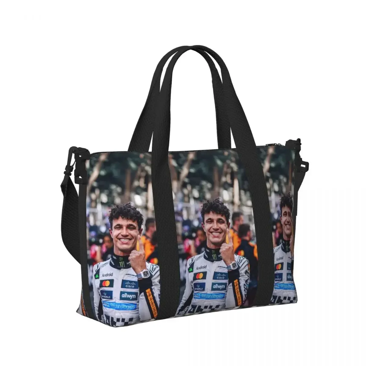 Lando Norris Beach Travel Bag Large Capacity Tote Bags for Gym Yoga Women Shopping Duffle Shoulder Bag
Lando Norris Beach Travel Bag Large Capacity Tote Bags for Gym Yoga Women Shopping Duffle Shoulder Bag
