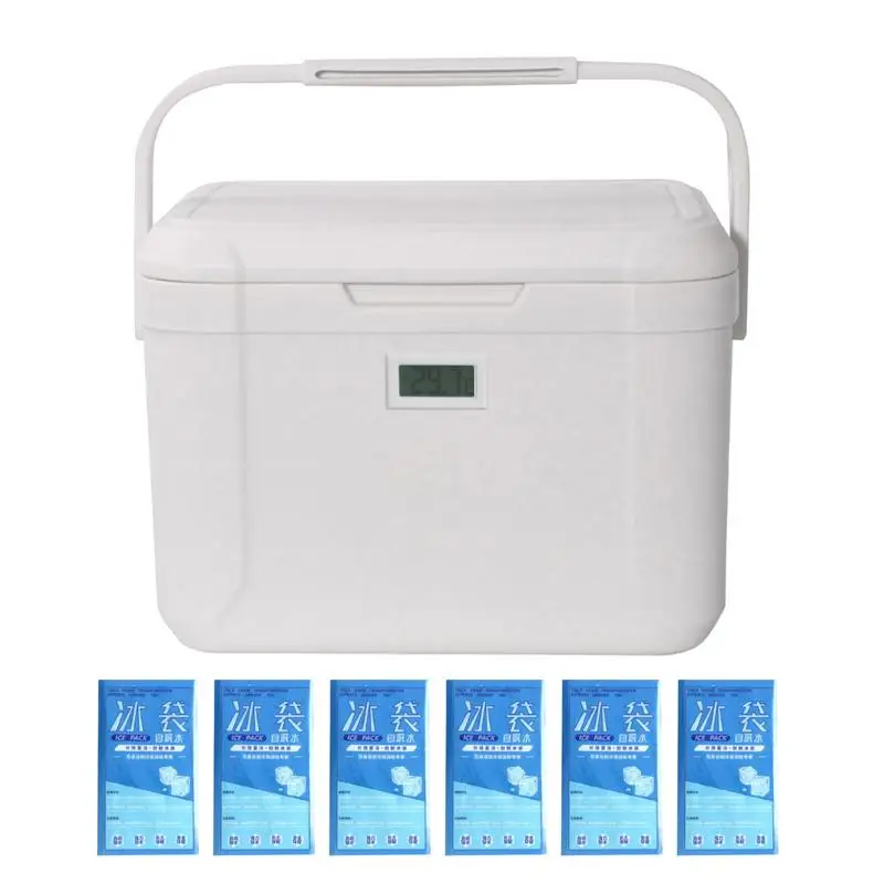 Ice Box Cooler 5.5l Camping Cooler Handheld Portable 3-Layer Cooling Box Thermal Container For Beach Picnic Travel Daily Use
Ice Box Cooler 5.5l Camping Cooler Handheld Portable 3-Layer Cooling Box Thermal Container For Beach Picnic Travel Daily Use