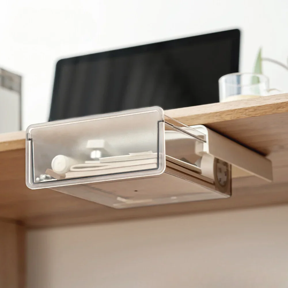 Invisible Storage Table Shelf Storage Box New Pull Out Storage Box Hanging Under Desk Drawer Large Capacity Undertable Drawer
Invisible Storage Table Shelf Storage Box New Pull Out Storage Box Hanging Under Desk Drawer Large Capacity Undertable Drawer