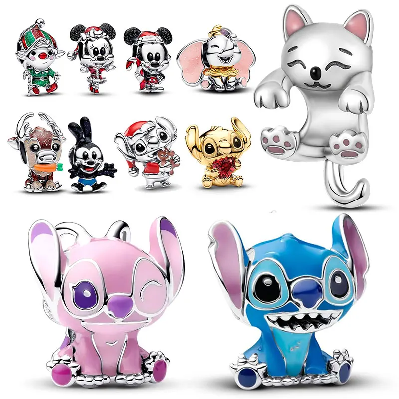 Disney Series 925 Silver Kitten And Mickey Mouse Charms Bead Fit Original Charms Silver Bracelet DIY Fine Jewelry For Women Gift
Disney Series 925 Silver Kitten And Mickey Mouse Charms Bead Fit Original Charms Silver Bracelet DIY Fine Jewelry For Women Gift