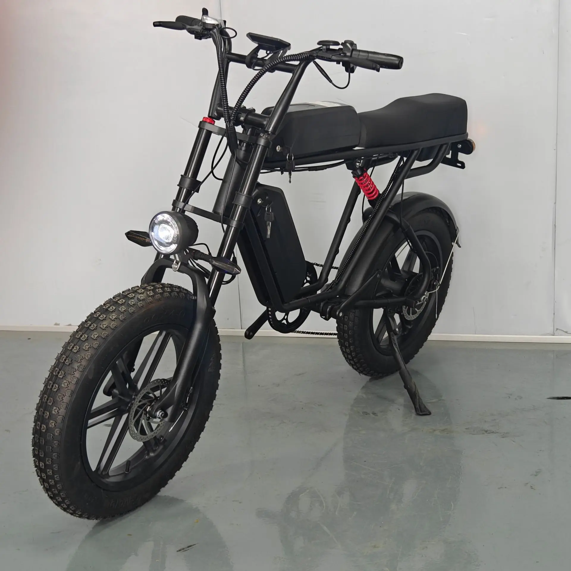 STLF 20 inch K9 wide tire snow electric bicycle dual battery high carbon steel off-road
STLF 20 inch K9 wide tire snow electric bicycle dual battery high carbon steel off-road