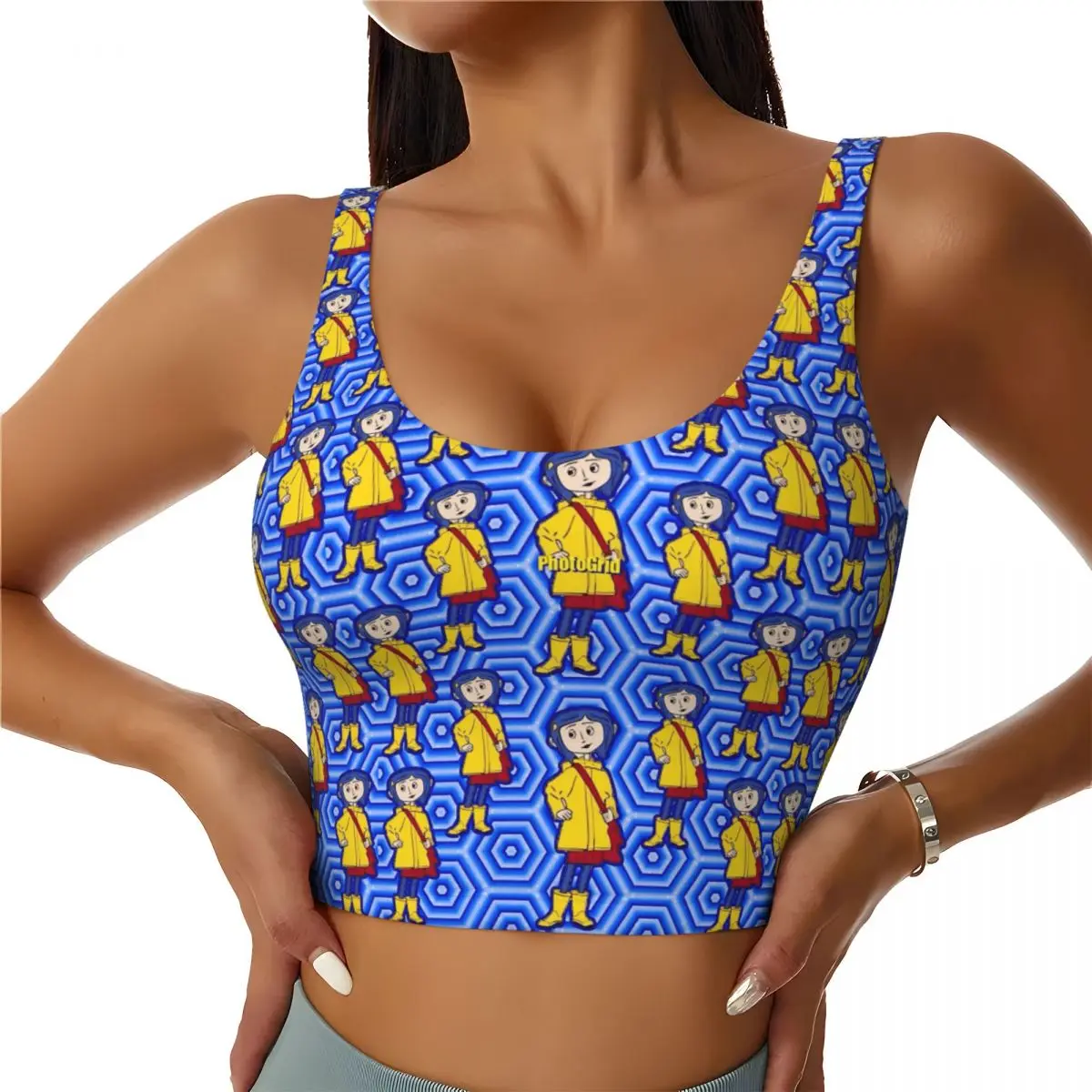 Custom Coraline High Impact Sports Bras Women Seamless Workout Running Crop Tank Tops
Custom Coraline High Impact Sports Bras Women Seamless Workout Running Crop Tank Tops