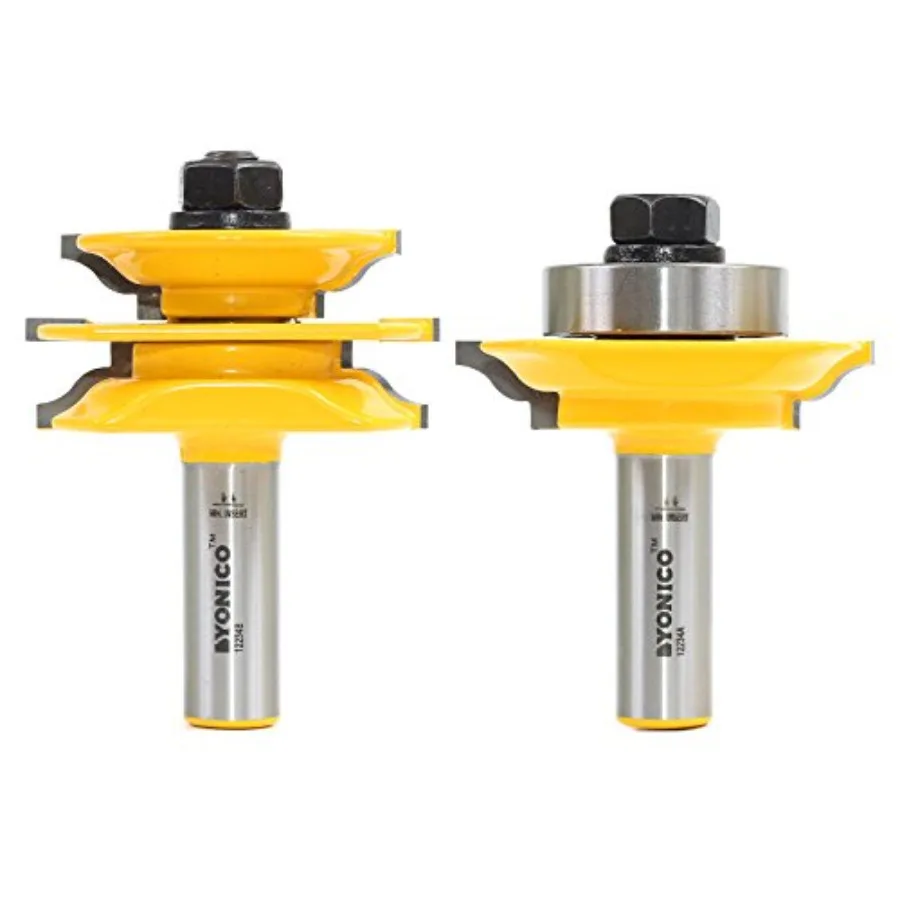 Glass Cabinet Door Rail and Stile Router Bits 2 Bit Ogee 1/2-Inch Shank 12234
Glass Cabinet Door Rail and Stile Router Bits 2 Bit Ogee 1/2-Inch Shank 12234