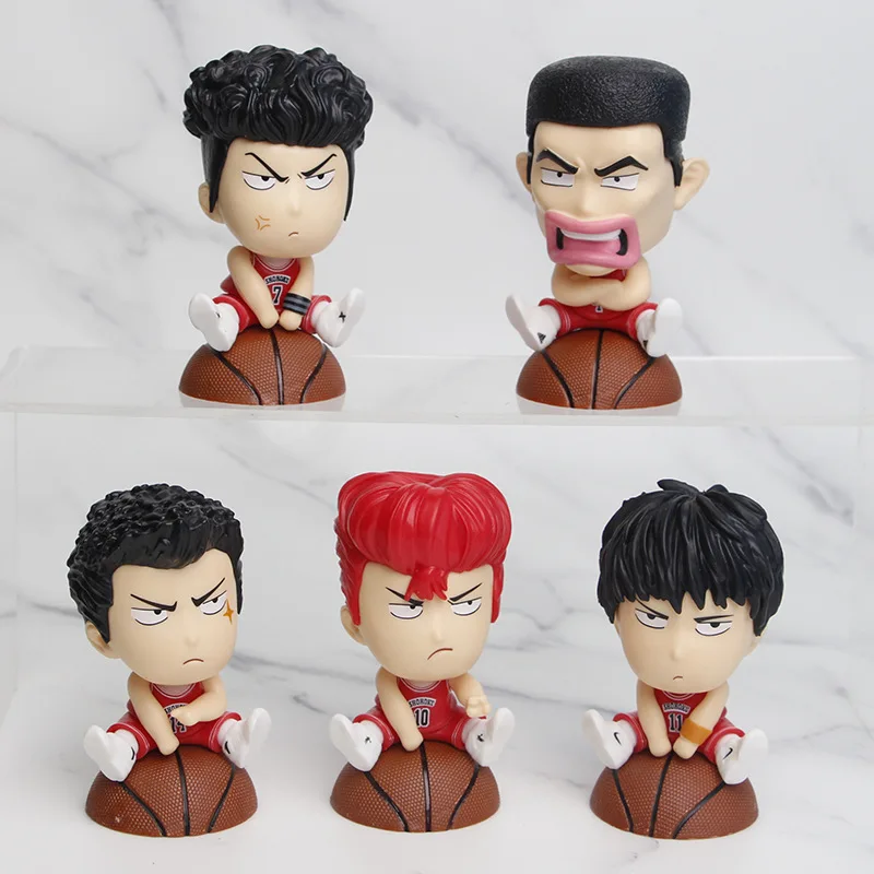 SLAM DUNK Figure Rukawa Kaede Sakuragi Hanamichi Hisashi Mitsui Statue Anime Toys for Children Collection Anime Action Figurine
SLAM DUNK Figure Rukawa Kaede Sakuragi Hanamichi Hisashi Mitsui Statue Anime Toys for Children Collection Anime Action Figurine
