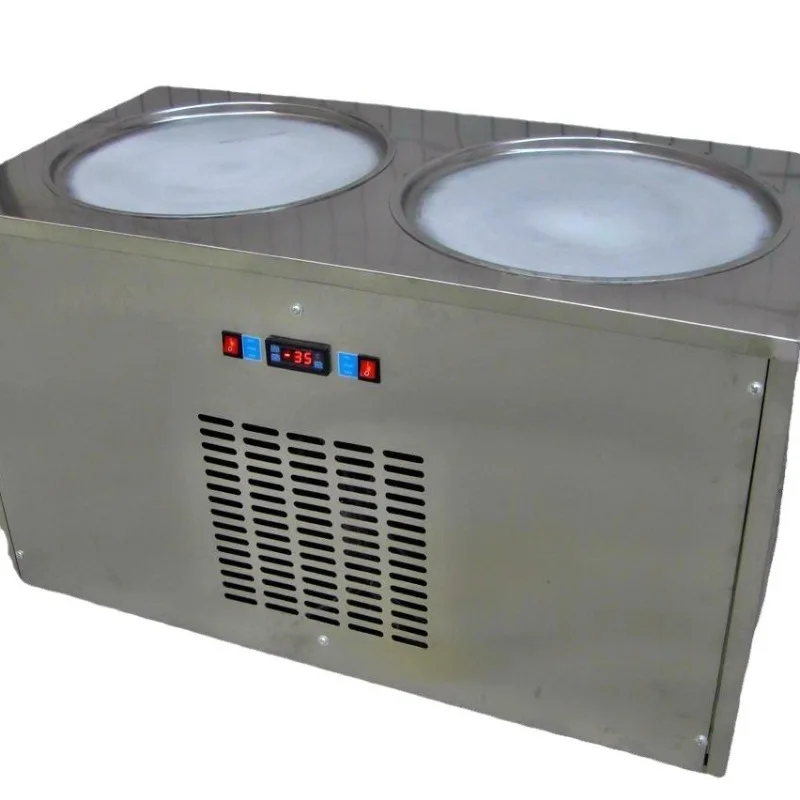 Stainless steel double pot multi-functional commercial plate diameter 50cm fried ice cream machine frozen food processing
Stainless steel double pot multi-functional commercial plate diameter 50cm fried ice cream machine frozen food processing