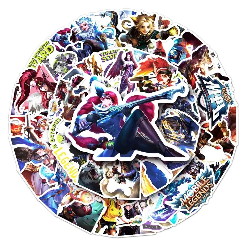 Mobile Legends: Bang Bang Anime Game Stickers Childrens Stationery Student Message Collection Gift Waterproof Diy Hand Account
Mobile Legends: Bang Bang Anime Game Stickers Childrens Stationery Student Message Collection Gift Waterproof Diy Hand Account