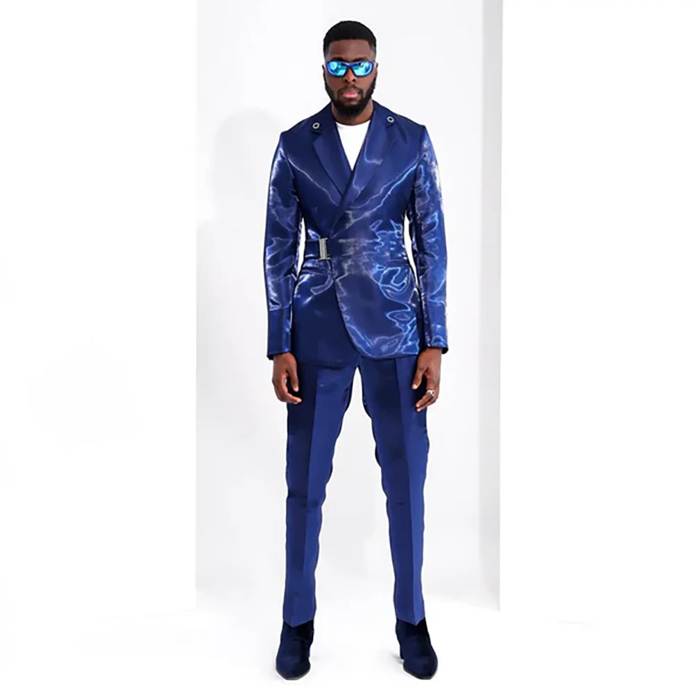 Slim Fit Men Suit Luxury Notch Lapel 2Pieces(Jacket+Pants) without Buttons Set Custom Tailored Evening Banquet Casual Blazer
Slim Fit Men Suit Luxury Notch Lapel 2Pieces(Jacket+Pants) without Buttons Set Custom Tailored Evening Banquet Casual Blazer