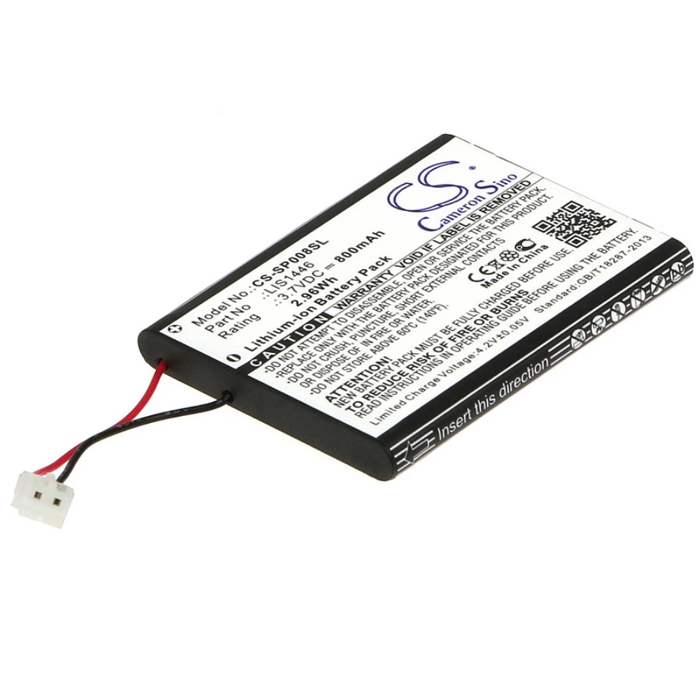 Li-ion Game Console Battery for Sony, 3.7V, 800mAh, Compatible Models: CECHZK1GB
Li-ion Game Console Battery for Sony, 3.7V, 800mAh, Compatible Models: CECHZK1GB