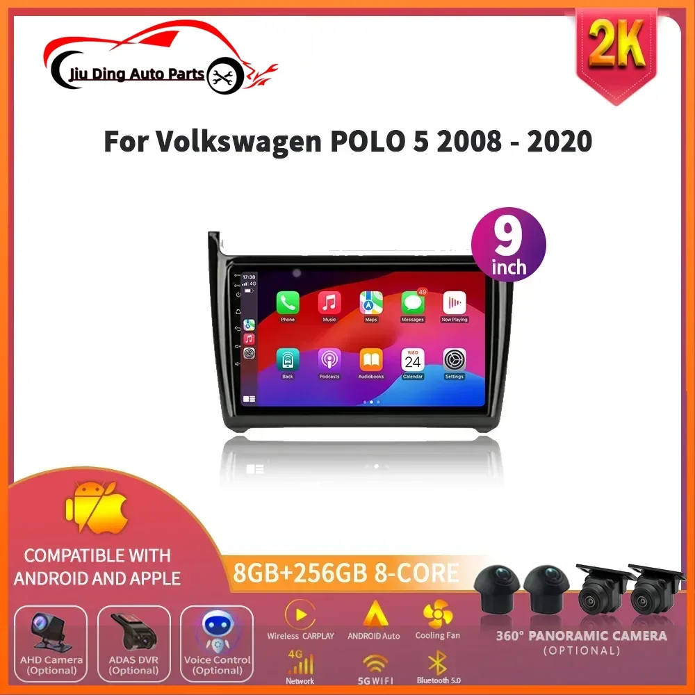 For Volkswagen VW Polo 5 2008 - 2020 2 Din Android14.0 Car Stereo Radio Multimedia Video Player GPS 4G Carplay Auto DVD DSP WIFI
For Volkswagen VW Polo 5 2008 - 2020 2 Din Android14.0 Car Stereo Radio Multimedia Video Player GPS 4G Carplay Auto DVD DSP WIFI