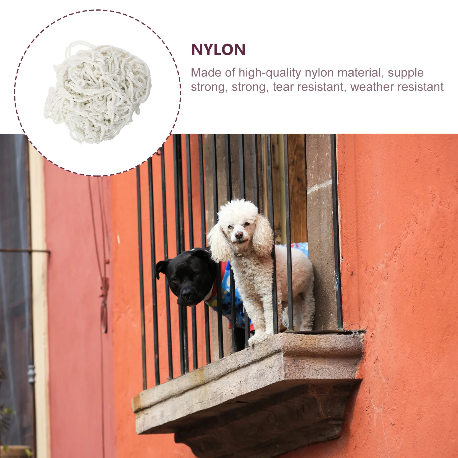 Pet Protection Net Balcony Netting for Pets Cat Nets Household Protective Mesh Railing Protector Nylon
Pet Protection Net Balcony Netting for Pets Cat Nets Household Protective Mesh Railing Protector Nylon
