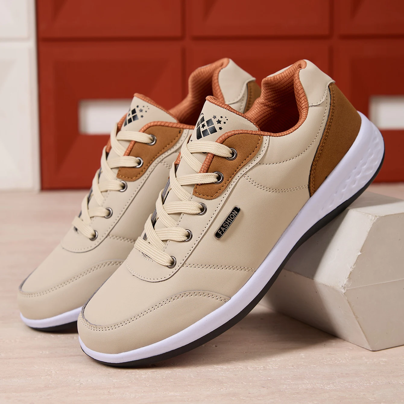 ZERJER New Arrival Men's Comfortable Casual Shoes, Fashion Leather Non-slip Sneakers, Breathable Lightweight Flat Shoes for Dail
ZERJER New Arrival Men's Comfortable Casual Shoes, Fashion Leather Non-slip Sneakers, Breathable Lightweight Flat Shoes for Dail