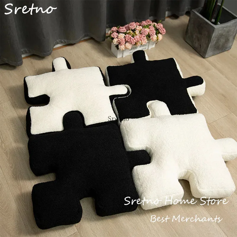 2025 Creative Lamb Fleece Puzzle Cushion Alien Novelty Style Pillow Home Decorations Mat Chair Waist Support Cushions cojines
2025 Creative Lamb Fleece Puzzle Cushion Alien Novelty Style Pillow Home Decorations Mat Chair Waist Support Cushions cojines
