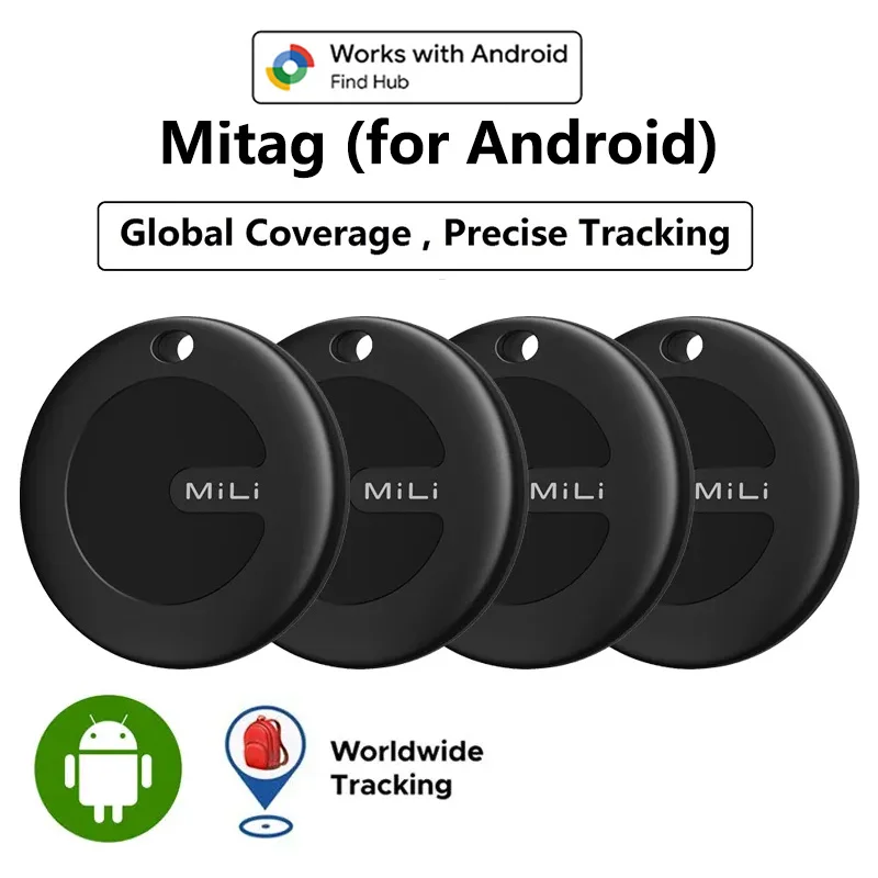 MiTag Smart Bluetooth GPS Tracker,Android-supported Locator Paired with Google Find My Device,Anti-lost Tool for Keys & Pets
MiTag Smart Bluetooth GPS Tracker,Android-supported Locator Paired with Google Find My Device,Anti-lost Tool for Keys & Pets