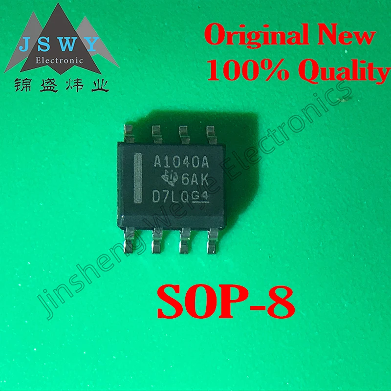 (1-10PCS) Original SN65HVDA1040AQDRQ1 SOP-8 Silkscreen A1040A Automotive Grade High Speed CAN Transceiver Brand New In Stock
(1-10PCS) Original SN65HVDA1040AQDRQ1 SOP-8 Silkscreen A1040A Automotive Grade High Speed CAN Transceiver Brand New In Stock