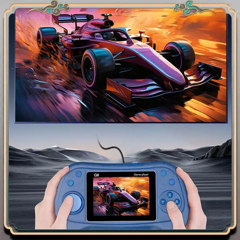 A46M-Q8 Handheld Game Console 3.0 Inch Screen 800-In-1 Classic Games Retro Game Console Support TV Connection For Children
A46M-Q8 Handheld Game Console 3.0 Inch Screen 800-In-1 Classic Games Retro Game Console Support TV Connection For Children