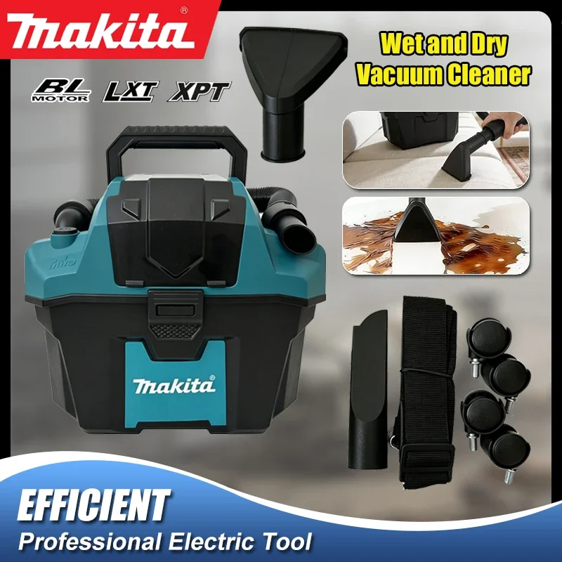 Makita Brushless Cordless Wet Dry Vacuum Cleaner Portable Handheld Water & Dust Suction Vacuum For Workshop Garage Home
Makita Brushless Cordless Wet Dry Vacuum Cleaner Portable Handheld Water & Dust Suction Vacuum For Workshop Garage Home