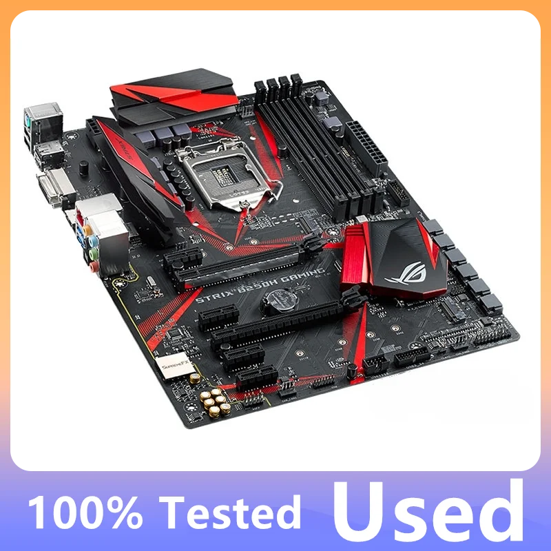 Rog Strix B250h Gaming Motherboard Lga 1151 Ddr4 Sata3 Usb3.0 Desktop Board 100% Original Testing
Rog Strix B250h Gaming Motherboard Lga 1151 Ddr4 Sata3 Usb3.0 Desktop Board 100% Original Testing