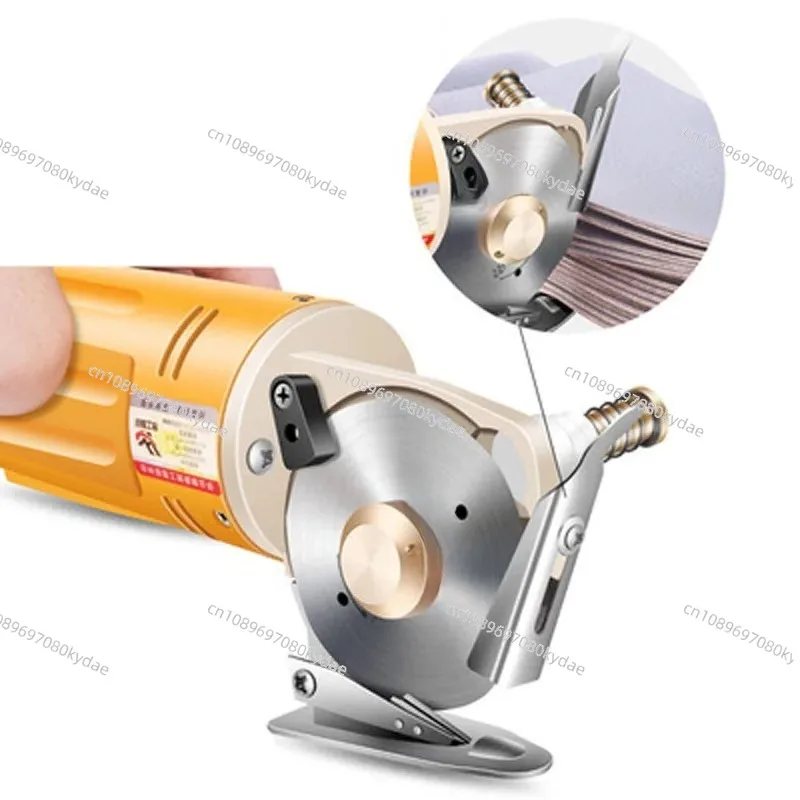 110V/220v 50mm Blade Electric Cloth Cutter Fabric Round Knife Cutting Machine Power 56W
110V/220v 50mm Blade Electric Cloth Cutter Fabric Round Knife Cutting Machine Power 56W