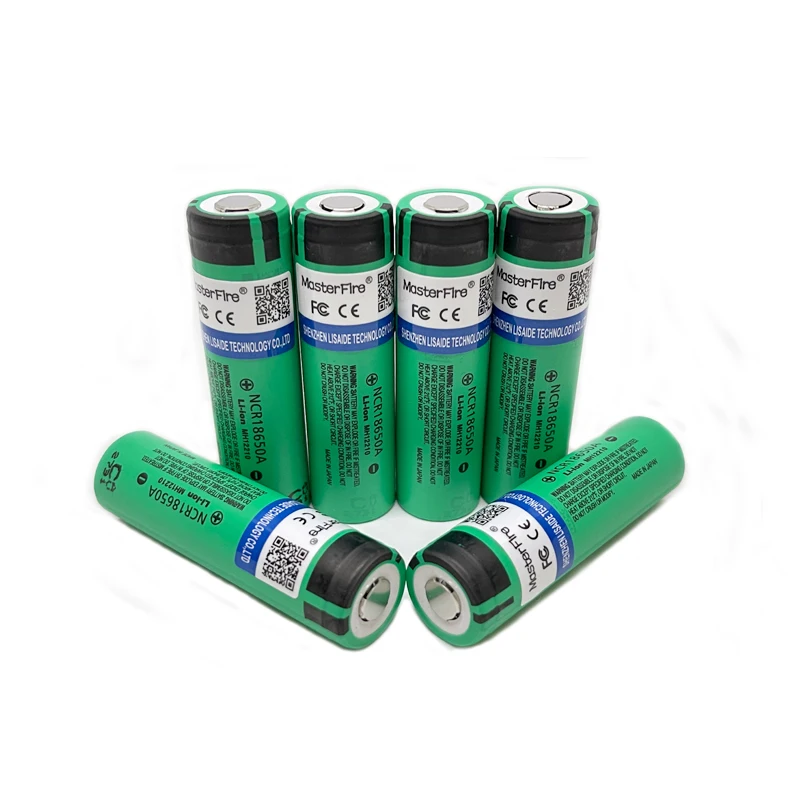 MasterFire 18650 3100mah NCR18650A 3.7V Rechargeable Lithium Battery Cell 18650A For Laptops Flashlights Torches Batteries
MasterFire 18650 3100mah NCR18650A 3.7V Rechargeable Lithium Battery Cell 18650A For Laptops Flashlights Torches Batteries