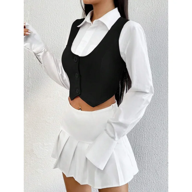Pure Color Square Neck Vest Y 68275 Women's Fashion Inner Wear Regular Length Armored Plated Other Material 100% Spring Season
Pure Color Square Neck Vest Y 68275 Women's Fashion Inner Wear Regular Length Armored Plated Other Material 100% Spring Season