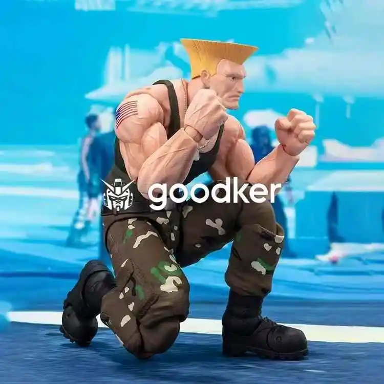 Bandai Genuine Original S.H.Figuarts Street Fighter Guile Action Figure PVC 16CM Collectible Action Figure Toy Anime Series
Bandai Genuine Original S.H.Figuarts Street Fighter Guile Action Figure PVC 16CM Collectible Action Figure Toy Anime Series