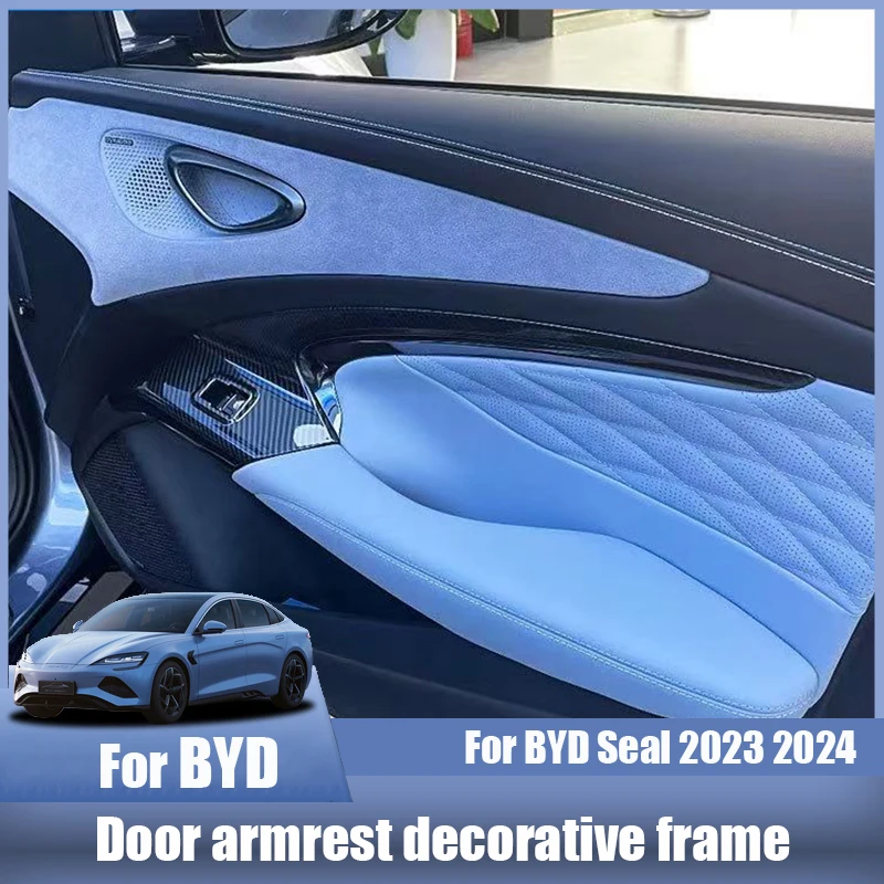 Для BYD Seal 2023 2024, модификация салона автомобиля, дверной подлокотник, декоративная рамка, наклейки, стеклянная подъемная панель
Для BYD Seal 2023 2024, модификация салона автомобиля, дверной подлокотник, декоративная рамка, наклейки, стеклянная подъемная панель