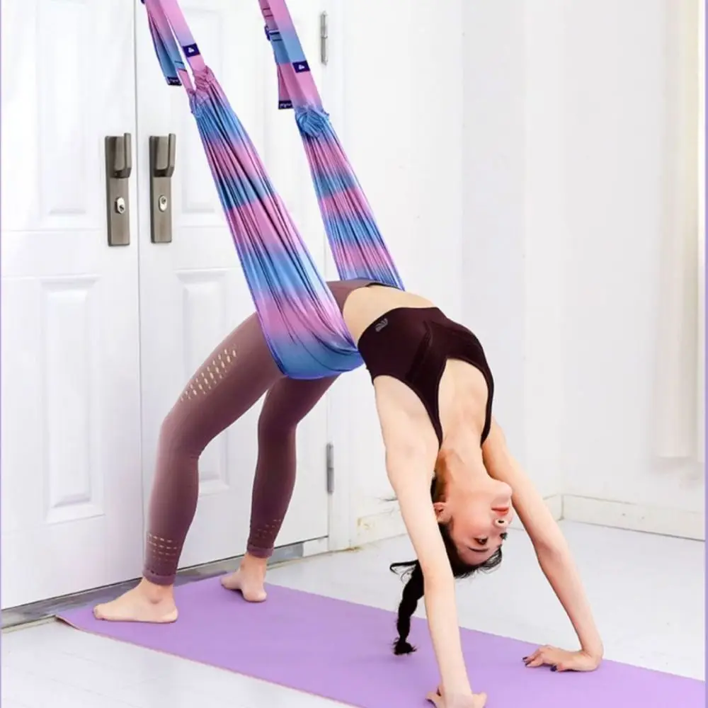 Adjustable Women Aerial Yoga Strap Resistance Auxiliary Door Hanging Aerial Yoga Hammock Swing Anti-Gravity Elastic Stretch
Adjustable Women Aerial Yoga Strap Resistance Auxiliary Door Hanging Aerial Yoga Hammock Swing Anti-Gravity Elastic Stretch
