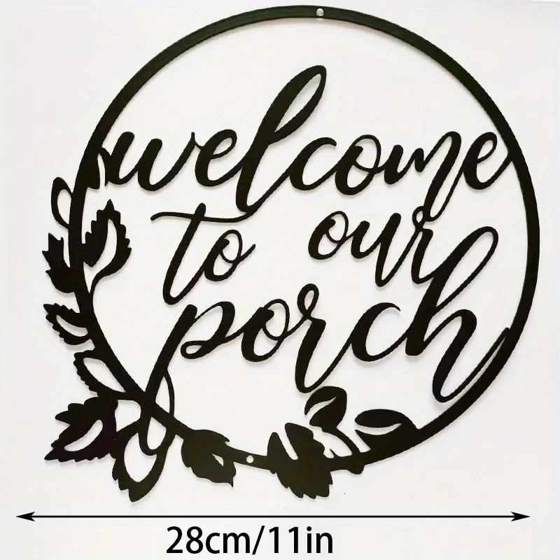 CIFBUY Decoration Welcome To Our Porch Metal Home Decor Sign Metal Wall Hanging Decor Kitchen Farmhouse Home Office Outdoor Deco
CIFBUY Decoration Welcome To Our Porch Metal Home Decor Sign Metal Wall Hanging Decor Kitchen Farmhouse Home Office Outdoor Deco