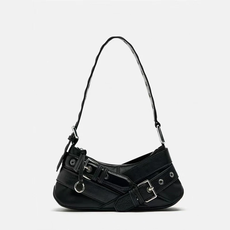 Z Vintage Cool Belt Motorcycle Bag Hot Girls Half Moon Shape Cosmetic Bag for Makeup Luxury Designer Bags for Women
Z Vintage Cool Belt Motorcycle Bag Hot Girls Half Moon Shape Cosmetic Bag for Makeup Luxury Designer Bags for Women
