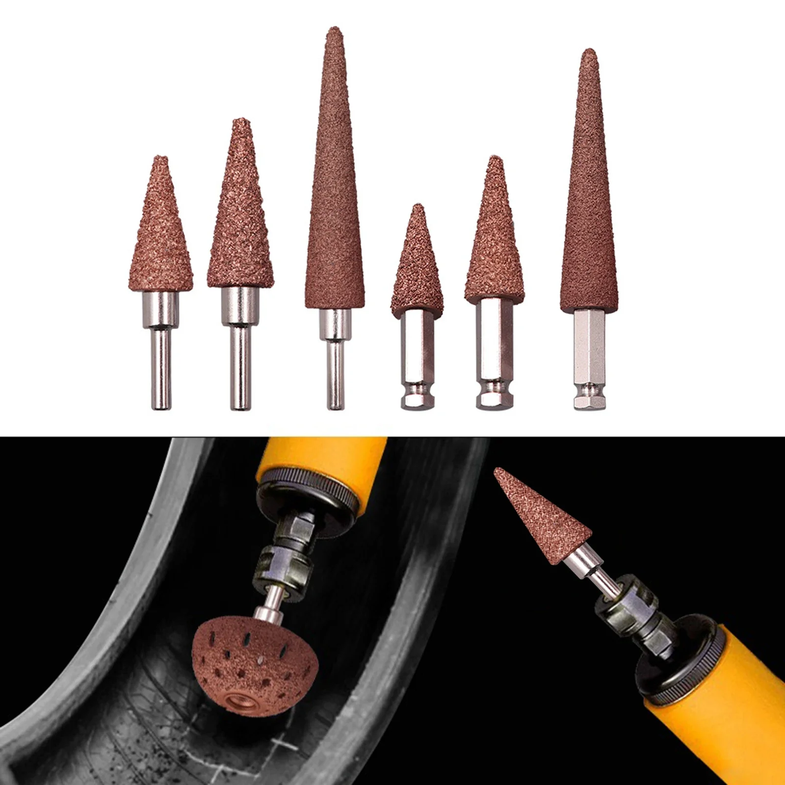 Tungsten Steel Pneumatic Tire Grinding Head High-Speed Engraved Grinding Polishing Head Tire Repair Tools 40/50/100Mm
Tungsten Steel Pneumatic Tire Grinding Head High-Speed Engraved Grinding Polishing Head Tire Repair Tools 40/50/100Mm