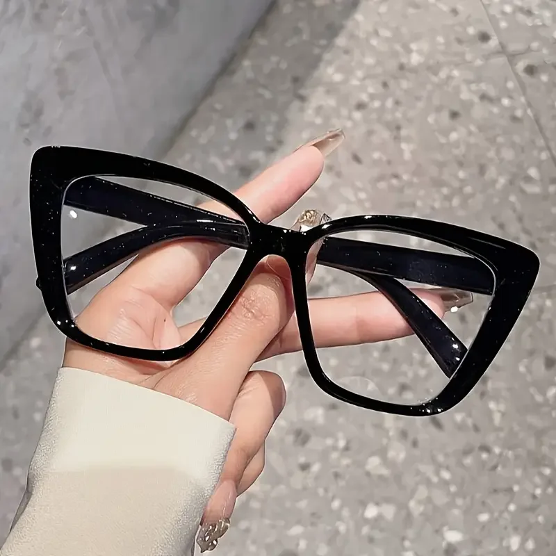 1Pc Fashionable Cat-Eye Glasses, Retro Style Design, Suitable for Rock Climbing and Outdoor Activities, Unisex
1Pc Fashionable Cat-Eye Glasses, Retro Style Design, Suitable for Rock Climbing and Outdoor Activities, Unisex
