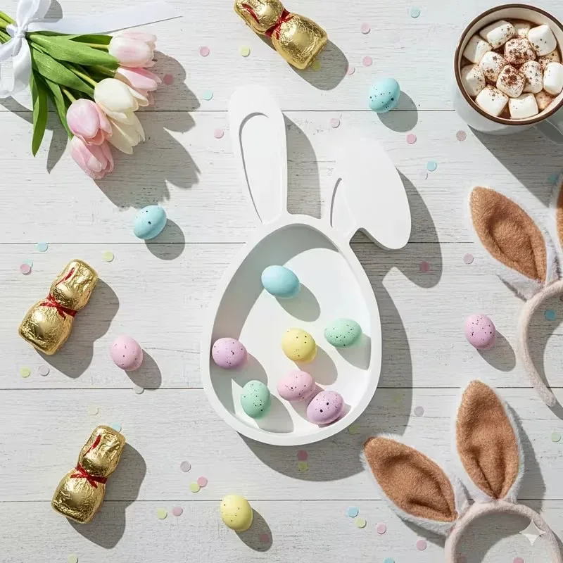 2026 New Floppy-Eared Rabbit Silicone Molds Egg Plate Jewelry Display Tray Unique Kitchen Storage Organizer
2026 New Floppy-Eared Rabbit Silicone Molds Egg Plate Jewelry Display Tray Unique Kitchen Storage Organizer