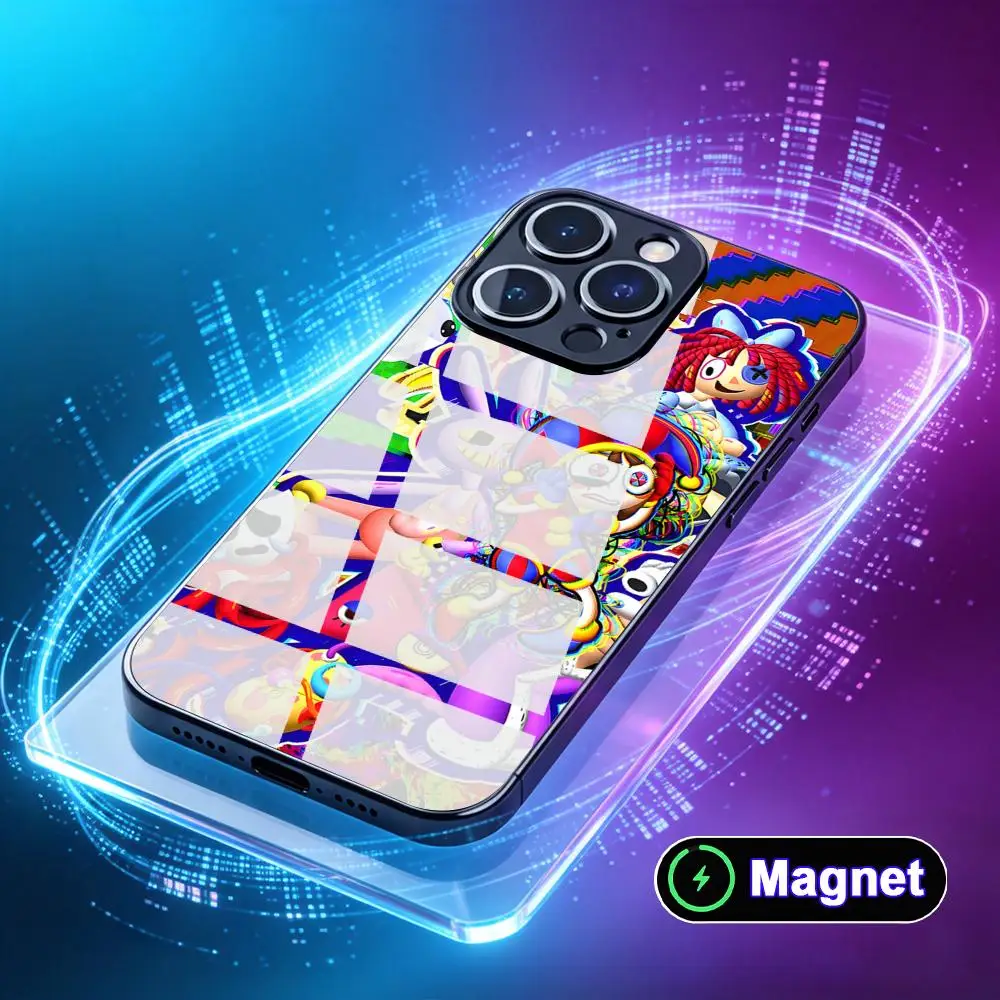 Amazing Circus Glass Magnet Mobile Phone Case for iPhone 17 16 15 14 13 12 11 Air Pro Max Plus Mini Colorful Cover
Amazing Circus Glass Magnet Mobile Phone Case for iPhone 17 16 15 14 13 12 11 Air Pro Max Plus Mini Colorful Cover