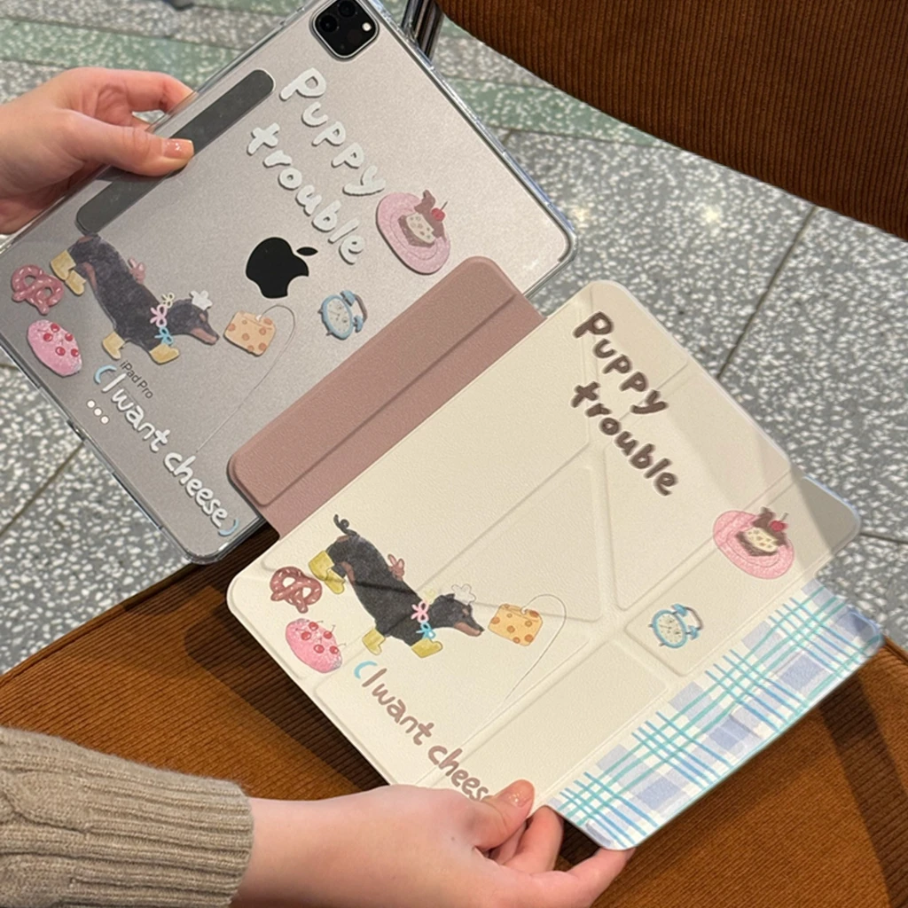 Dessert Dachshund Dog Magnetic Tablet Case for iPad Air 11" 13" Pro 12.9" 9.7" 5th 6th 10.2" 7th 8th 9th 10th Air 3 4 5 6 Cover
Dessert Dachshund Dog Magnetic Tablet Case for iPad Air 11" 13" Pro 12.9" 9.7" 5th 6th 10.2" 7th 8th 9th 10th Air 3 4 5 6 Cover