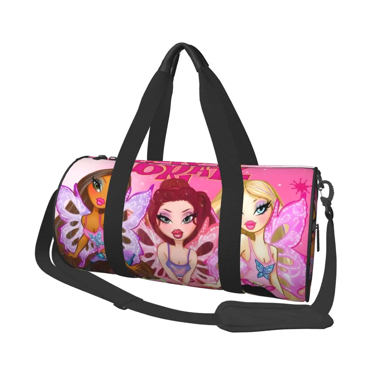 B-Bratz Round Large Capacity Travel Duffel Tote Bag Male Female Large-Capacity Hand Luggage Sports Fitness Bag
B-Bratz Round Large Capacity Travel Duffel Tote Bag Male Female Large-Capacity Hand Luggage Sports Fitness Bag