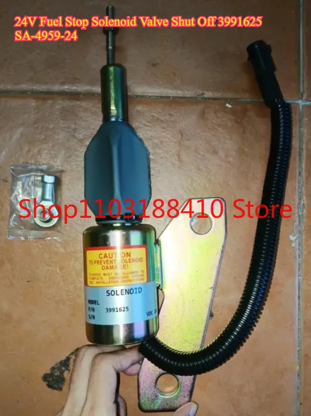 Электромагнитный клапан остановки топлива, отключение 24 В 3991625 SA-4959-24 для Cummins 6BT 5,9 л, электромагнитный остановки двигателя, генератор отключения 4BT3.9
Электромагнитный клапан остановки топлива, отключение 24 В 3991625 SA-4959-24 для Cummins 6BT 5,9 л, электромагнитный остановки двигателя, генератор отключения 4BT3.9