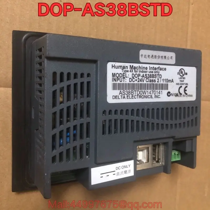 Second-hand DOP-AS38BSTD touch screen function test is normal Latest Pricing for 2026
Second-hand DOP-AS38BSTD touch screen function test is normal Latest Pricing for 2026