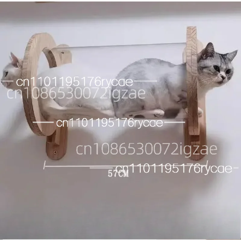 Solid Wood Wall-Mounted Cat Tunnel - Space-Saving Wall Pet Passage for Cat Lovers
Solid Wood Wall-Mounted Cat Tunnel - Space-Saving Wall Pet Passage for Cat Lovers